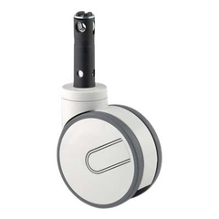 Rodízio TENTE INTEGRAL TWIN, código T02628, 125 mm